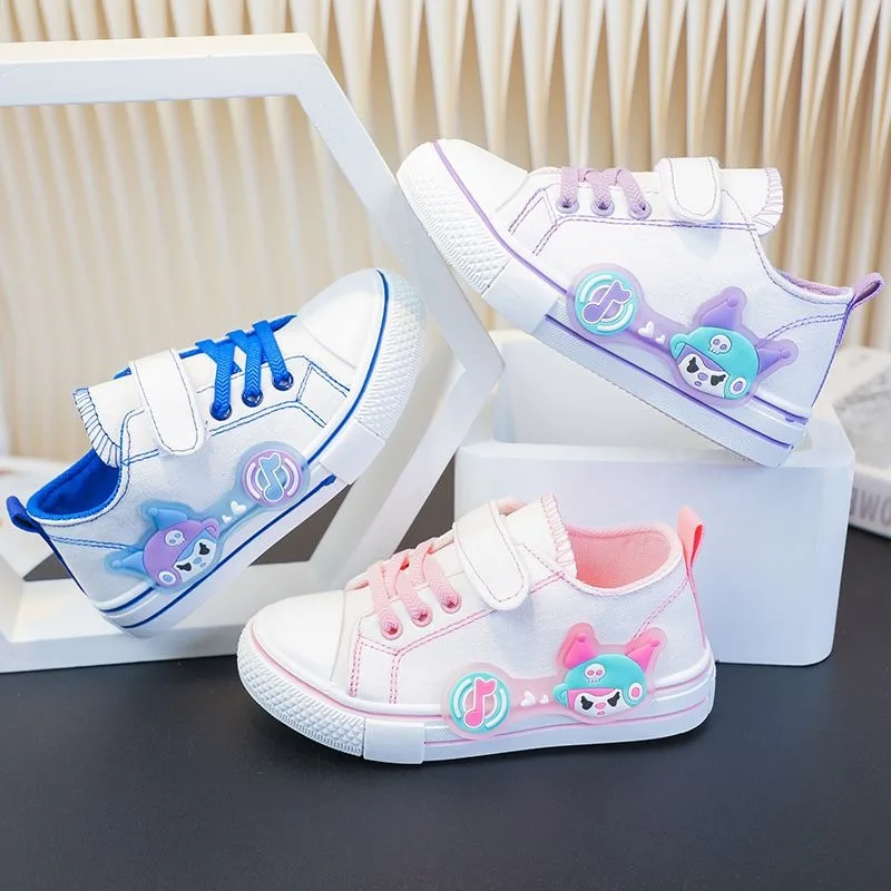 2025 Girls Boys Kawaii Sanrio Kuromi Anime Breathable Canvas Shoes Cute Sports Shoes Campus Sneakers Ins Gifts for Kids
2025 Girls Boys Kawaii Sanrio Kuromi Anime Breathable Canvas Shoes Cute Sports Shoes Campus Sneakers Ins Gifts for Kids