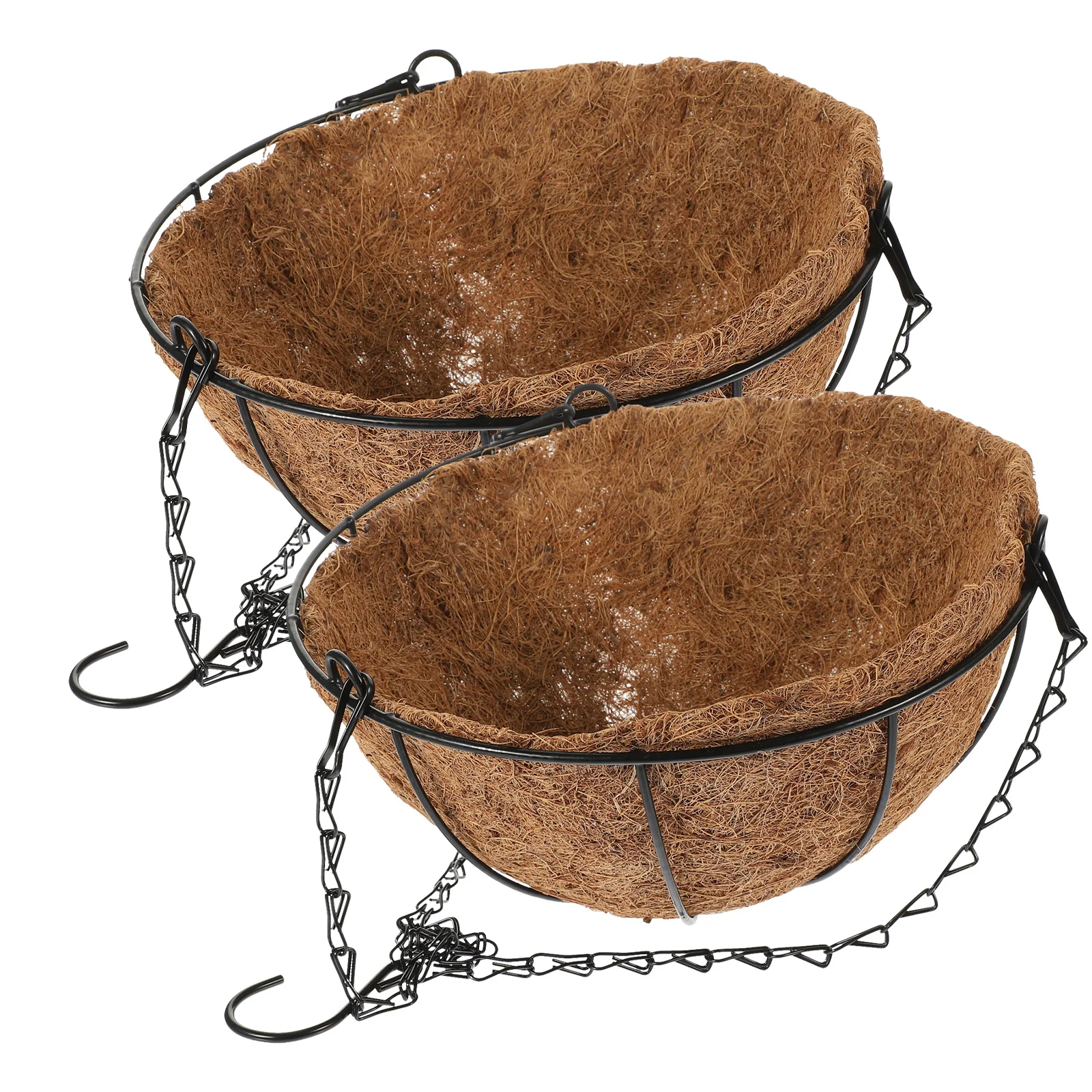 2 Sets Hook Hanging Basket Flower Pot Balcony Flowerpots Creative Pendant Indoor Household Vertical Plant Gardening Home Decor
2 Sets Hook Hanging Basket Flower Pot Balcony Flowerpots Creative Pendant Indoor Household Vertical Plant Gardening Home Decor