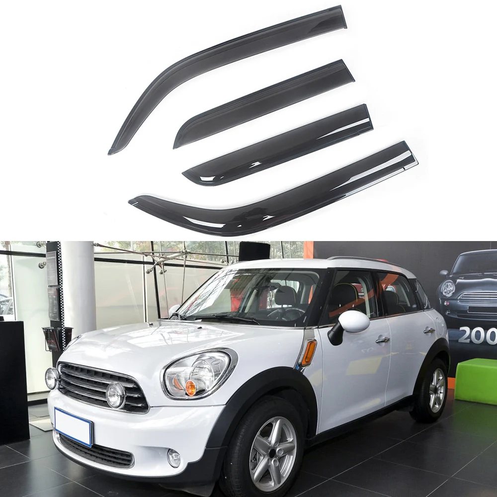 For Mini Countryman 2011-2015 R60 Auto Black Tinted Car Side Window Visor Guard Vent Awnings Shelters Rain Guard Door Ventvisor
For Mini Countryman 2011-2015 R60 Auto Black Tinted Car Side Window Visor Guard Vent Awnings Shelters Rain Guard Door Ventvisor