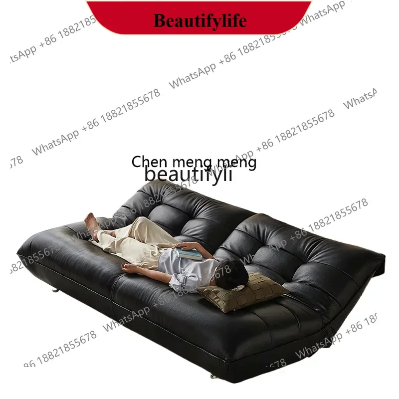 z183 Lazy sofa bed black living room new small apartment dual-purpose double foldable leather sofa bed
z183 Lazy sofa bed black living room new small apartment dual-purpose double foldable leather sofa bed