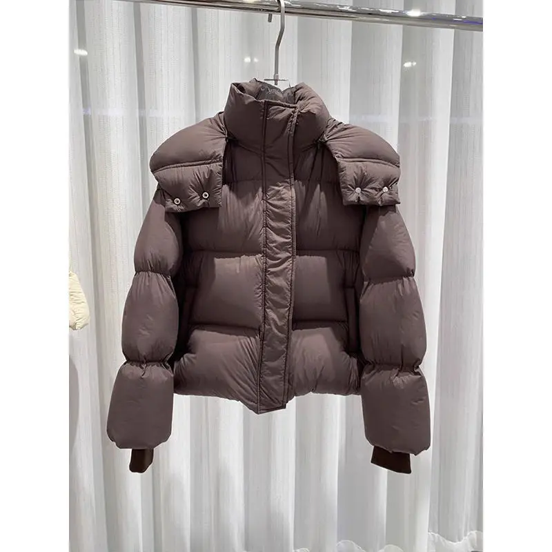 Новинка 2025, женское пуховое пальто с капюшоном, новая зимняя хлопковая куртка, толстые теплые парки, свободное повседневное пальто, куртки, женская верхняя одежда
Новинка 2025, женское пуховое пальто с капюшоном, новая зимняя хлопковая куртка, толстые теплые парки, свободное повседневное пальто, куртки, женская верхняя одежда