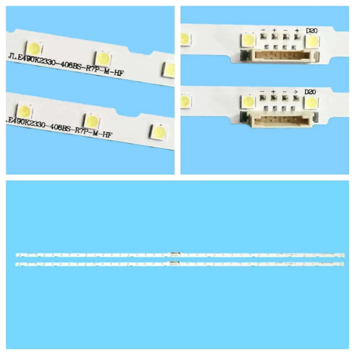 LED Strip(2)For TV UE49RU7300 UE49NU7300U UE49NU7105 UE49NU7015 UE49NU7670U UN49NU7100 UN49NU7100AG UN49NU7100G UN49NU7300
LED Strip(2)For TV UE49RU7300 UE49NU7300U UE49NU7105 UE49NU7015 UE49NU7670U UN49NU7100 UN49NU7100AG UN49NU7100G UN49NU7300