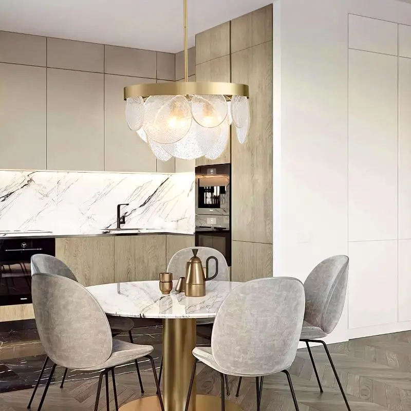 Modern Nordic creative bubble glass chandelier circular indoor LED decorative lighting, living room, dining room lighting fixtur
Modern Nordic creative bubble glass chandelier circular indoor LED decorative lighting, living room, dining room lighting fixtur