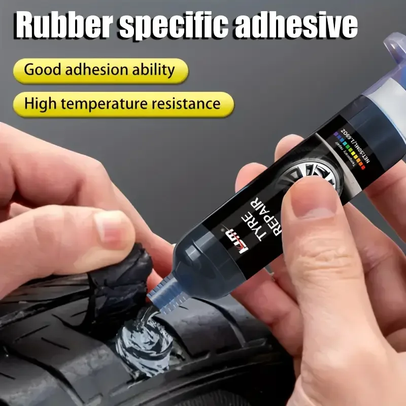Комплект для ремонта шин - прочный заполнитель трещин, универсальный клей для автомобильных дисков/уплотнений/подошва, прочное склеивание, водонепроницаемый и устойчивый
Комплект для ремонта шин - прочный заполнитель трещин, универсальный клей для автомобильных дисков/уплотнений/подошва, прочное склеивание, водонепроницаемый и устойчивый