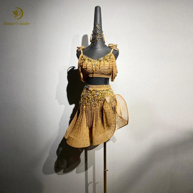 Latin Dance AB Stone Female Adult Children High-End Customized Steamed Rolls Tassel Floral Dress Tango Samba Performance Dress
Latin Dance AB Stone Female Adult Children High-End Customized Steamed Rolls Tassel Floral Dress Tango Samba Performance Dress