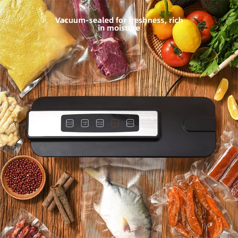 Automatic Food Vacuum Sealer with Preservation Modes Plastic Bag Sealing Machine Food Storage Vacuum Package Machine for Kitchen
Automatic Food Vacuum Sealer with Preservation Modes Plastic Bag Sealing Machine Food Storage Vacuum Package Machine for Kitchen