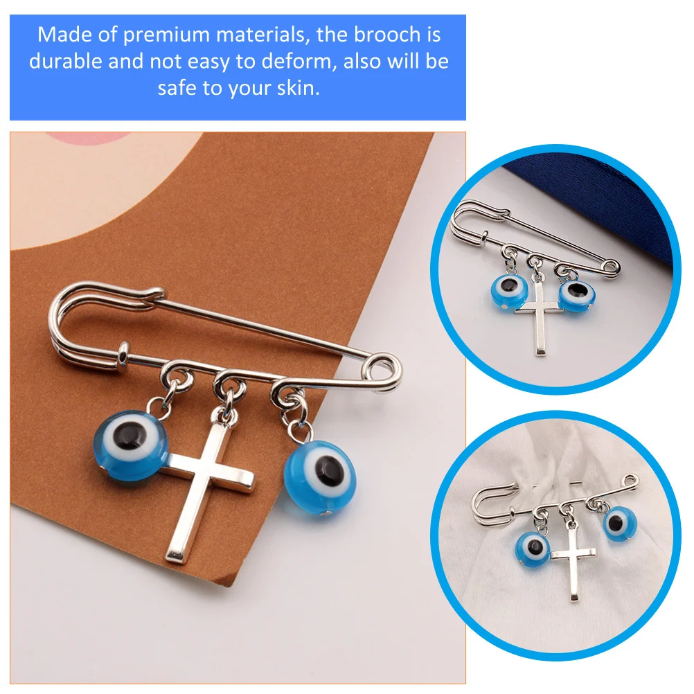 5pcs Blue Eye Dangle Charm Brooch Pin Turkish Evil Eye Enamel Lapel Pin For Women Sweater Scarf Shawl Cardigan Coat Decor
5pcs Blue Eye Dangle Charm Brooch Pin Turkish Evil Eye Enamel Lapel Pin For Women Sweater Scarf Shawl Cardigan Coat Decor