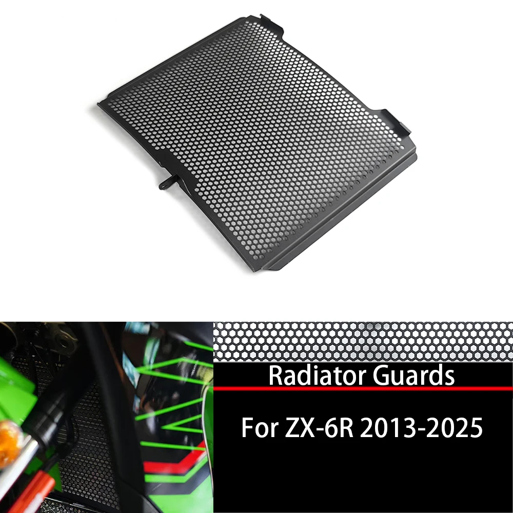 Motorcycle Accessories Radiator Guard Grille Grill Cooling Cover Protection For Kawaskai ZX6R 2013-2025
Motorcycle Accessories Radiator Guard Grille Grill Cooling Cover Protection For Kawaskai ZX6R 2013-2025