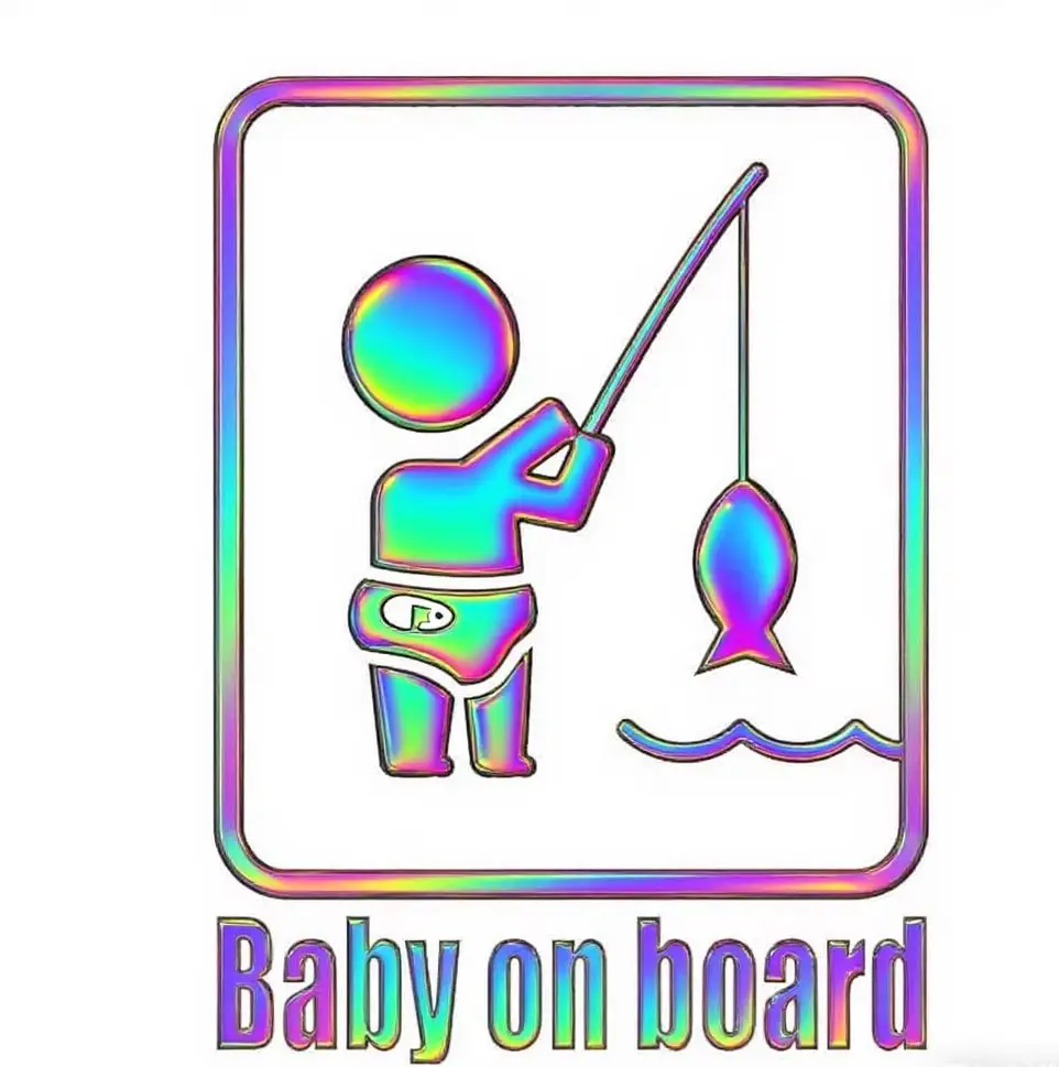 JPCT Fun Personalized Baby Fishing Stickers for Off Road Vehicles, 50cmx36cm
JPCT Fun Personalized Baby Fishing Stickers for Off Road Vehicles, 50cmx36cm