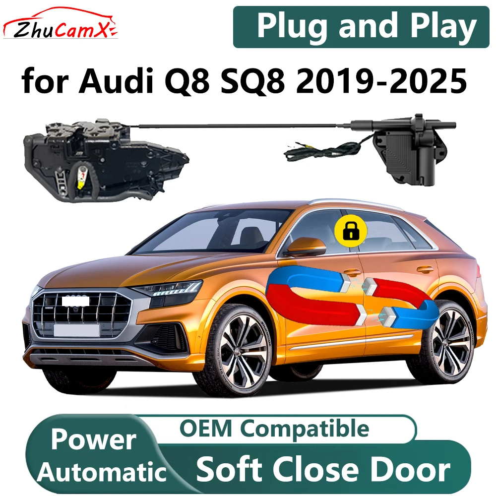 ZhuCamX for Audi Q8 SQ8 2019-2025 Car Electric Soft Close Door System Power Closing Door Latch Lock OEM Plug and Play
ZhuCamX for Audi Q8 SQ8 2019-2025 Car Electric Soft Close Door System Power Closing Door Latch Lock OEM Plug and Play