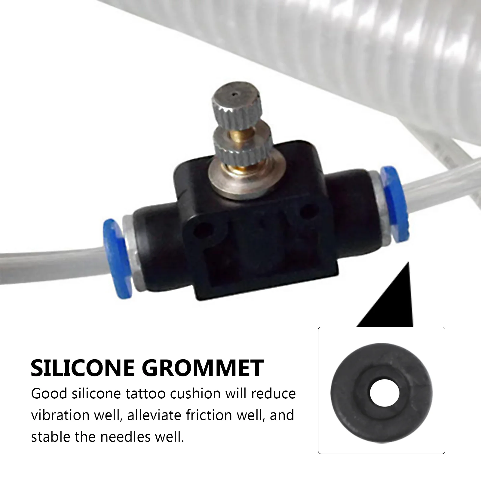 100Pcs Silicone Pin Cushion Needle Grommets Machine Use Stable Needle Cushion for Tattoo Machine Coil Nylon Black
100Pcs Silicone Pin Cushion Needle Grommets Machine Use Stable Needle Cushion for Tattoo Machine Coil Nylon Black