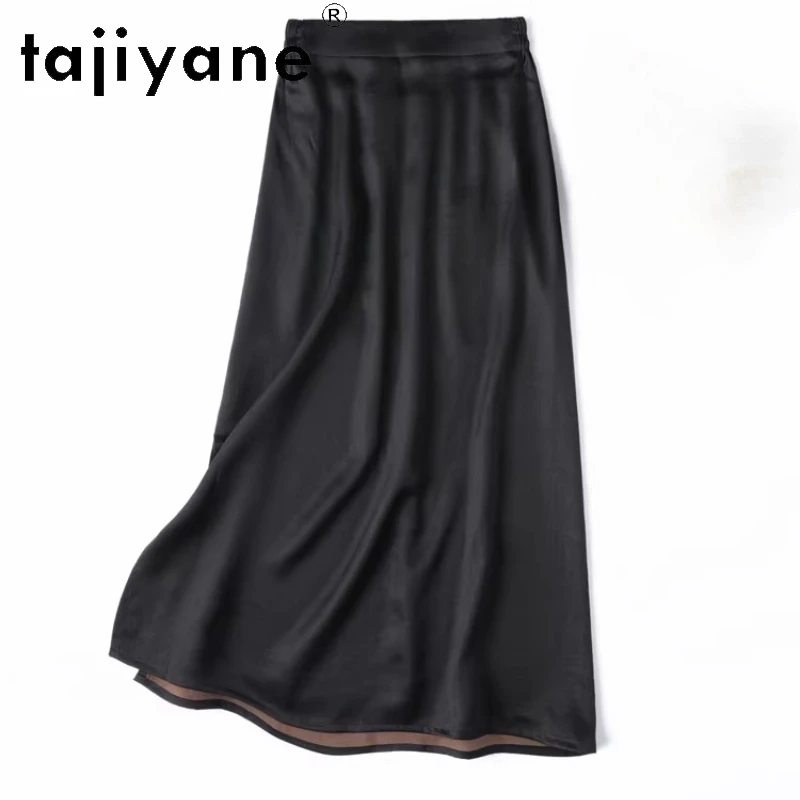 TAJIYANE 100% натуральные шелковые длинные юбки из тутового шелкопряда для женщин, черная атласная юбка Xiangyun Sha, высококачественная летняя одежда 2026 юбка
TAJIYANE 100% натуральные шелковые длинные юбки из тутового шелкопряда для женщин, черная атласная юбка Xiangyun Sha, высококачественная летняя одежда 2026 юбка