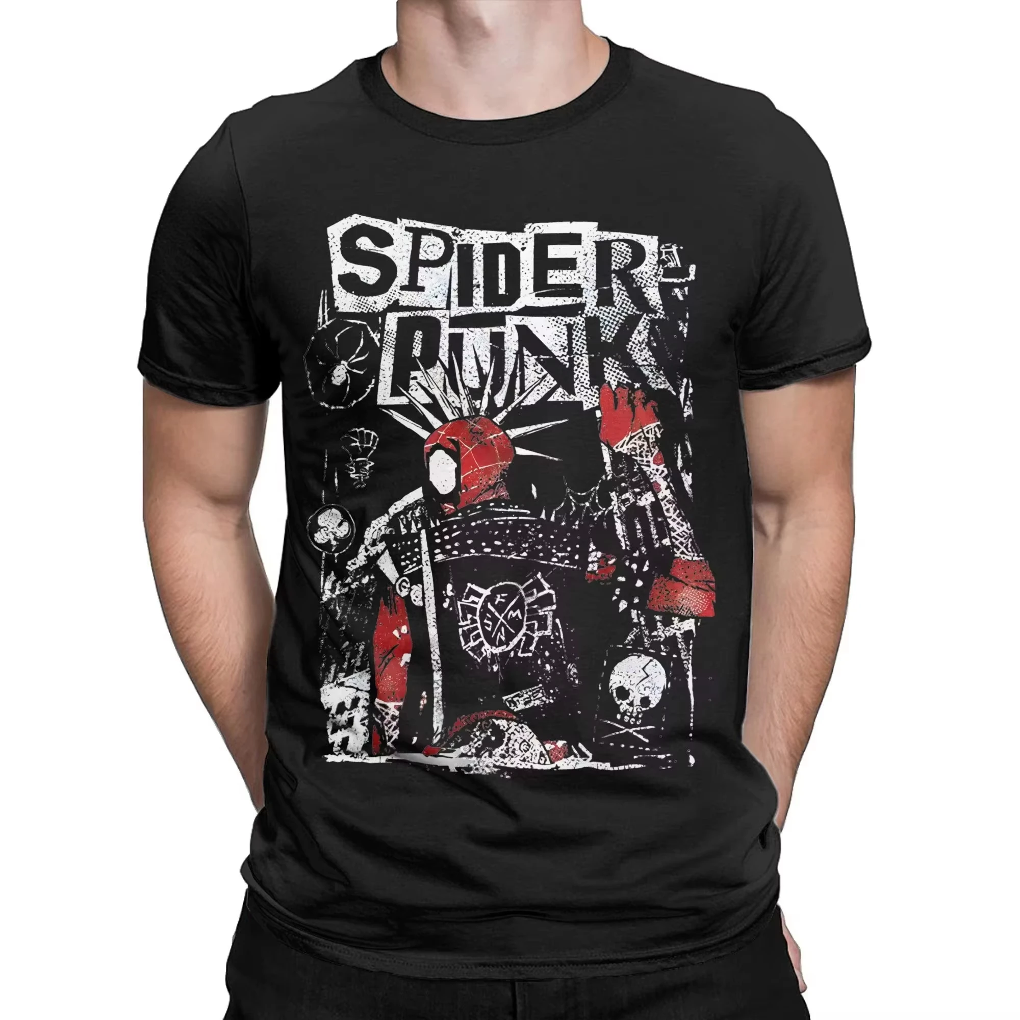 2026 New Year Hot Sale Marvel Hobie Brown SpiderPunk Spider Man Men's Novelty T-shirt Round Neck Spiderverse Cool T-shirt
2026 New Year Hot Sale Marvel Hobie Brown SpiderPunk Spider Man Men's Novelty T-shirt Round Neck Spiderverse Cool T-shirt