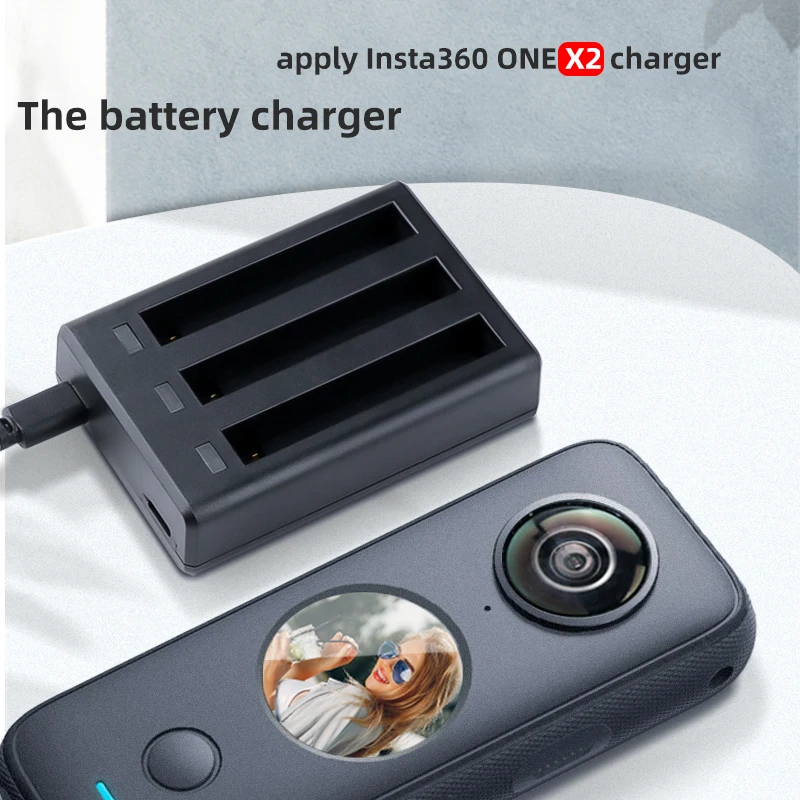 Для Insta360 ONE X2 двойное зарядное устройство 360 панорамная экшн-камера x2 аккумуляторы аксессуары
Для Insta360 ONE X2 двойное зарядное устройство 360 панорамная экшн-камера x2 аккумуляторы аксессуары