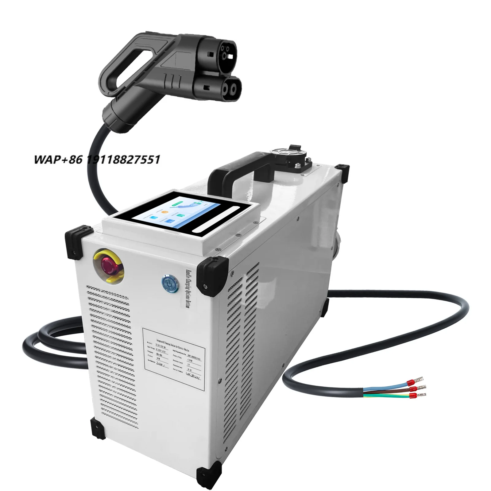 Ev Ccs2/CCS1 Dc Charger Portable Ev Charge Level 3 CCS Fast Movable 15kW Dc Charging Station for Road Side Electric Vehicle
Ev Ccs2/CCS1 Dc Charger Portable Ev Charge Level 3 CCS Fast Movable 15kW Dc Charging Station for Road Side Electric Vehicle