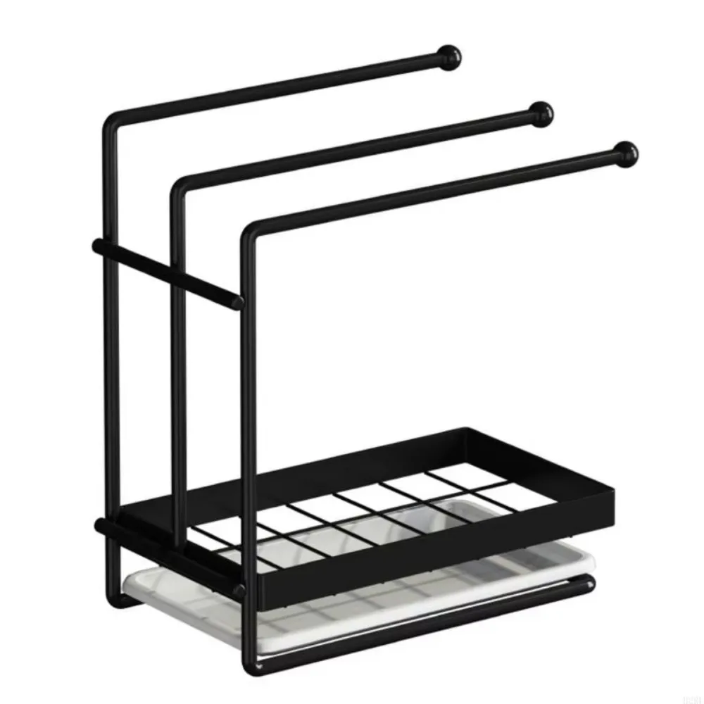 Modern Kitchen Sponge Rack Waterproof Anti-rust Headband Holder Large Capacity No Punching Hair Clip Storage Organizer
Modern Kitchen Sponge Rack Waterproof Anti-rust Headband Holder Large Capacity No Punching Hair Clip Storage Organizer