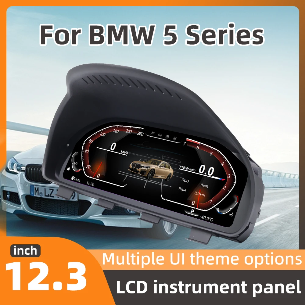 Digital Gauge Cluster for BMW 5 6 7 Series X3 X4 X5 X6 F01 F07 F10 F15 F16 F18 F25 F26 Speedometer Dashboard Display
Digital Gauge Cluster for BMW 5 6 7 Series X3 X4 X5 X6 F01 F07 F10 F15 F16 F18 F25 F26 Speedometer Dashboard Display