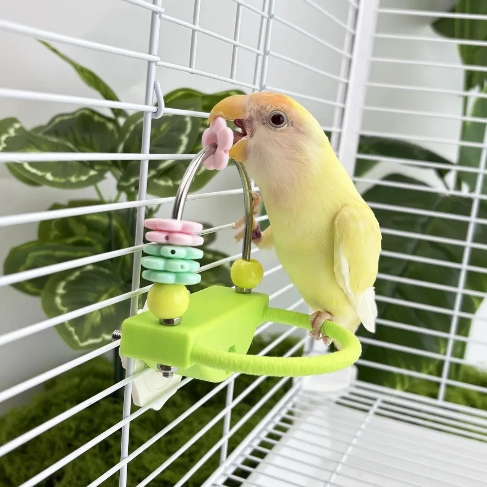 Interactive Parrot Relieve Boredom Toy Plastic Treat Dispenser Bird Cage Toy Non-slip Design Parrots Gnaw Toy
Interactive Parrot Relieve Boredom Toy Plastic Treat Dispenser Bird Cage Toy Non-slip Design Parrots Gnaw Toy