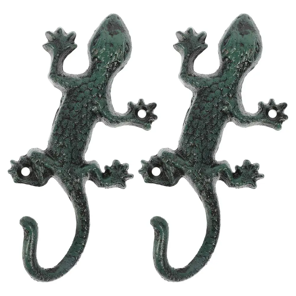 2pcs Retro Cast Iron Gecko Hooks Decorative Wall Mount Heavy Duty Coathanger Vintage Home Garden Bathroom Easy Installation
2pcs Retro Cast Iron Gecko Hooks Decorative Wall Mount Heavy Duty Coathanger Vintage Home Garden Bathroom Easy Installation