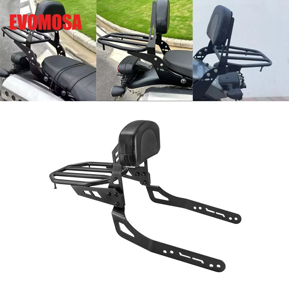 For Kawasaki Eliminator 500 Motorcycle Black Sissy Bar Detachable Backrest Rear Passenger Sissy Bar Luggage Rack Rear Carrier
For Kawasaki Eliminator 500 Motorcycle Black Sissy Bar Detachable Backrest Rear Passenger Sissy Bar Luggage Rack Rear Carrier