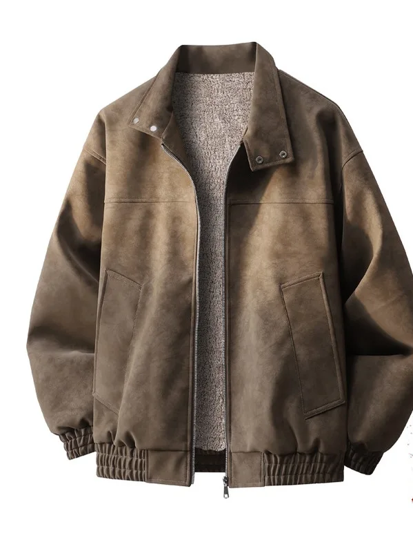 Men's Fce Lined Baseball Jaet Vintage Retro Sle Warmth Outerwear Loose Fit Long Sve Zipper Closure No Hat Included
Men's Fce Lined Baseball Jaet Vintage Retro Sle Warmth Outerwear Loose Fit Long Sve Zipper Closure No Hat Included