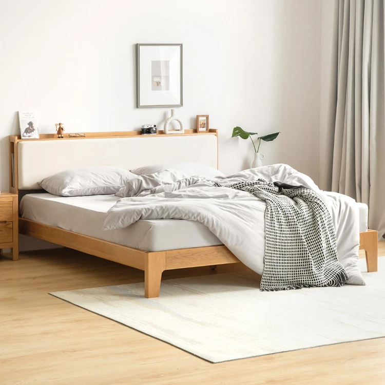 -yy H9011 Simple Modern Solid OAK Wood Bedroom Queen/ king Bed Frame Set Hotel Bed with Soft Back
-yy H9011 Simple Modern Solid OAK Wood Bedroom Queen/ king Bed Frame Set Hotel Bed with Soft Back