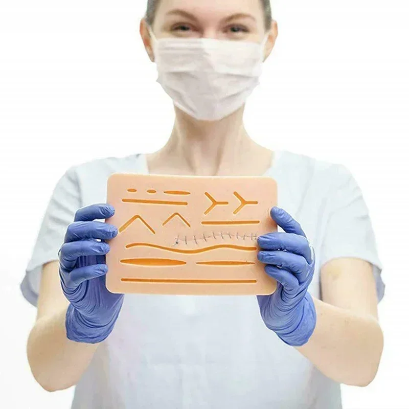 Y Traumatic Skin Suture Training Model Pad with Wound Silicone Suture Practice Pad Teaching Equipment Dental Tppls
Y Traumatic Skin Suture Training Model Pad with Wound Silicone Suture Practice Pad Teaching Equipment Dental Tppls