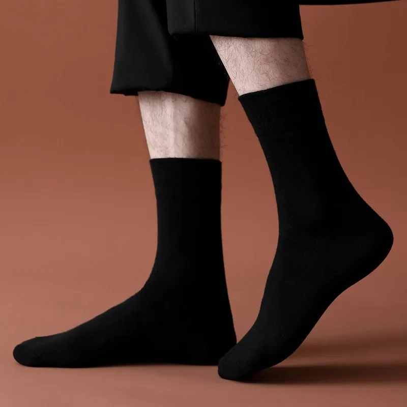 3 Pairs/lot Business Style Men Socks Spring Autumn Suit Formal Occasion Feast Fashion Luxury Soft Cotton Black White Socks
3 Pairs/lot Business Style Men Socks Spring Autumn Suit Formal Occasion Feast Fashion Luxury Soft Cotton Black White Socks
