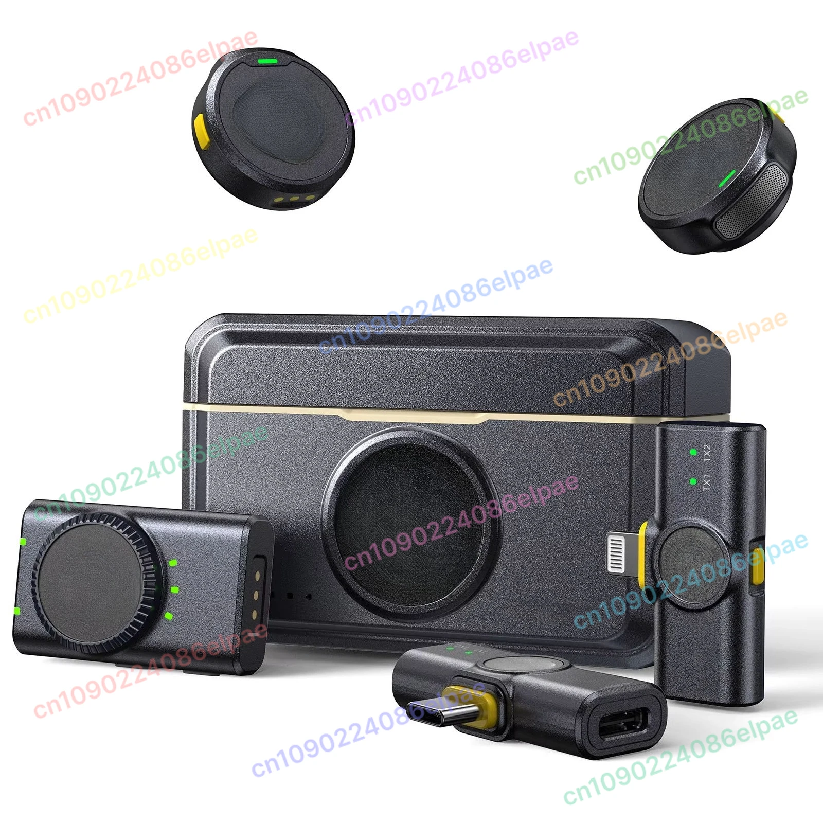 Wireless Collar Microphone, Suitable For Camera 300 Meters Range Noise Cancellation 30H Battery
Wireless Collar Microphone, Suitable For Camera 300 Meters Range Noise Cancellation 30H Battery