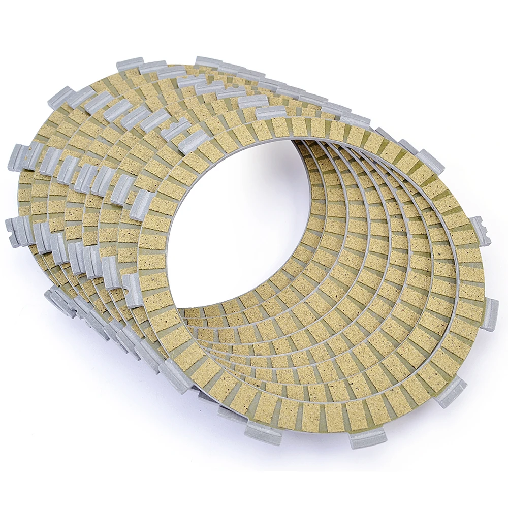 Clutch Friction Plates For Yamaha WR250Z YZ250 WR450F YZ450F YFZ450 XV700 XV750 XV920 XV1000 BT1100 XV1100 XVS1100 XVS1100A
Clutch Friction Plates For Yamaha WR250Z YZ250 WR450F YZ450F YFZ450 XV700 XV750 XV920 XV1000 BT1100 XV1100 XVS1100 XVS1100A