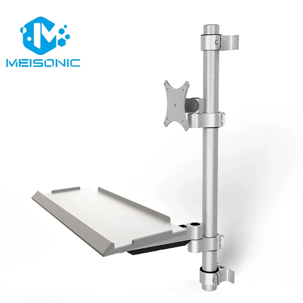 T3-ME 15"-27"8Kg Deluxe Custom Aluminum Alloy LCD Display Stand Single Screen L-type Keyboard Bracket,
T3-ME 15"-27"8Kg Deluxe Custom Aluminum Alloy LCD Display Stand Single Screen L-type Keyboard Bracket,
