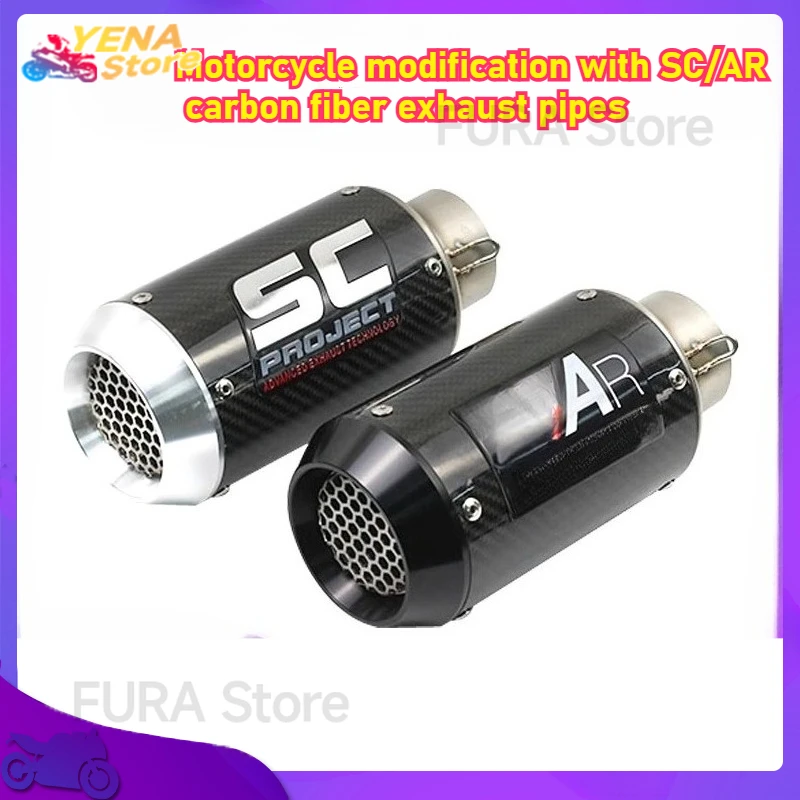The 60mm motorcycle exhaust pipe is suitable for Ducati 696/796, Kawasaki ZX-6R/10R, Ninja K6/8 modified universal SC/AR
The 60mm motorcycle exhaust pipe is suitable for Ducati 696/796, Kawasaki ZX-6R/10R, Ninja K6/8 modified universal SC/AR