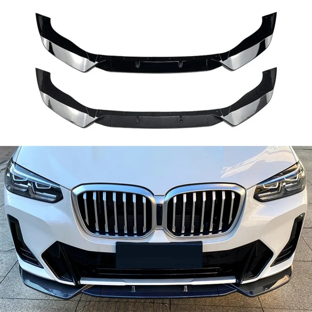 Front Bumper Lip Spoiler For BMW X3 X4 G01 G02 M Pack 2022+ Front Bumper Protector Lower Blade Splitter Car Styling
Front Bumper Lip Spoiler For BMW X3 X4 G01 G02 M Pack 2022+ Front Bumper Protector Lower Blade Splitter Car Styling