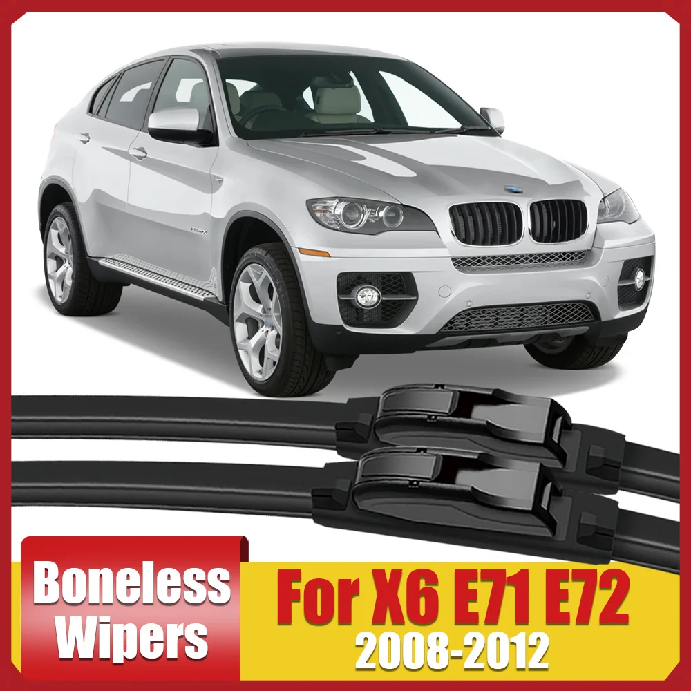 Front Windshield Wiper Blade For BMW X6 E71 E72 2008-2012 Car Wiper Blade Refill Window Cleaning Car Accessories
Front Windshield Wiper Blade For BMW X6 E71 E72 2008-2012 Car Wiper Blade Refill Window Cleaning Car Accessories