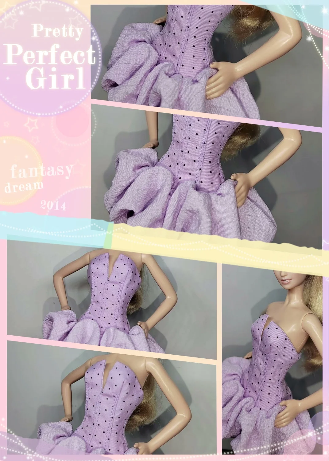 【Clothing Only】1/6 Scale Purple Polka Dot Strapless Backless Floral Bud Dress Fit IT PP FR2 ST Supermodel Body Action Figure
【Clothing Only】1/6 Scale Purple Polka Dot Strapless Backless Floral Bud Dress Fit IT PP FR2 ST Supermodel Body Action Figure