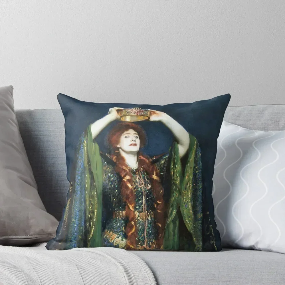 Ellen Terry as Lady MacBeth - John Singer Sargent 1899 Throw Pillow Sofa Decorative Covers Christmas Pillows pillow
Ellen Terry as Lady MacBeth - John Singer Sargent 1899 Throw Pillow Sofa Decorative Covers Christmas Pillows pillow