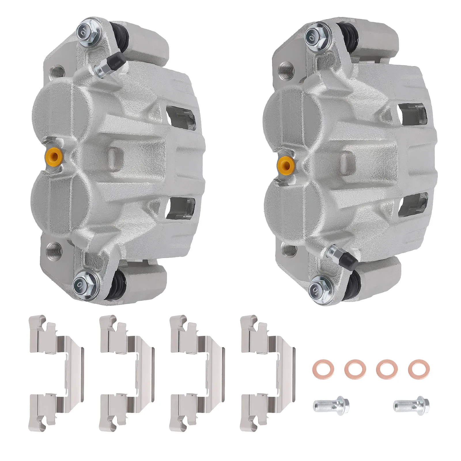 Pair Front Disc Brake Calipers with Brackets For Acura RDX 2007-2012 All Models
Pair Front Disc Brake Calipers with Brackets For Acura RDX 2007-2012 All Models
