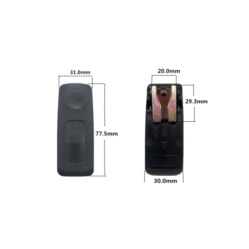 10PCS PMLN4651A Belt Clip For Radio XPR3500 XPR3300 XPR6550 XPR7550 DP4401 Radio
10PCS PMLN4651A Belt Clip For Radio XPR3500 XPR3300 XPR6550 XPR7550 DP4401 Radio