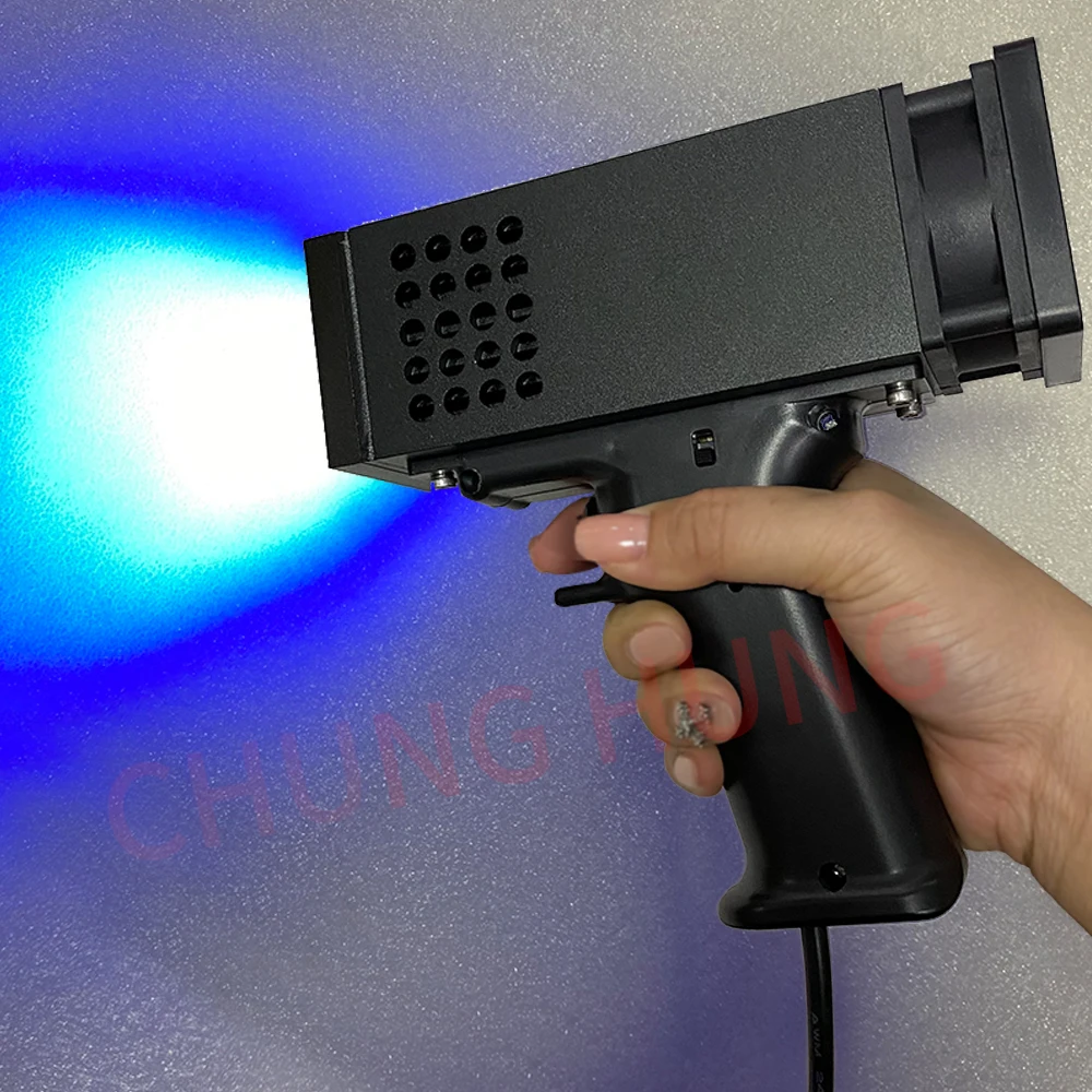 Handheld portable UV lamp for drying UV ink shadowless glue green oil resin high-power UV LED curing lamp air-cooled
Handheld portable UV lamp for drying UV ink shadowless glue green oil resin high-power UV LED curing lamp air-cooled