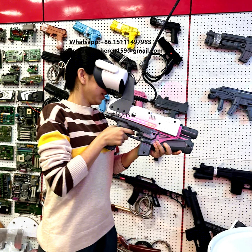VR Game Machine Shooting Simulator Virtual Reality Arena Multiplayer Battle Platform 3D 9D 12D Multi Person Shooting Equipment
VR Game Machine Shooting Simulator Virtual Reality Arena Multiplayer Battle Platform 3D 9D 12D Multi Person Shooting Equipment