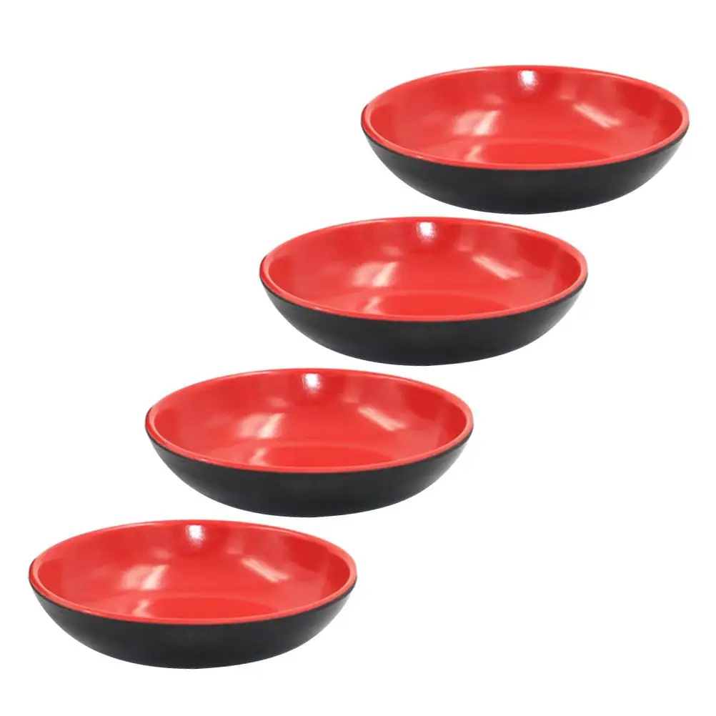 4 Pcs Melamine Sauce Dishes Flavor Seasoning Bowl Tableware Appetizer Plates Food
4 Pcs Melamine Sauce Dishes Flavor Seasoning Bowl Tableware Appetizer Plates Food