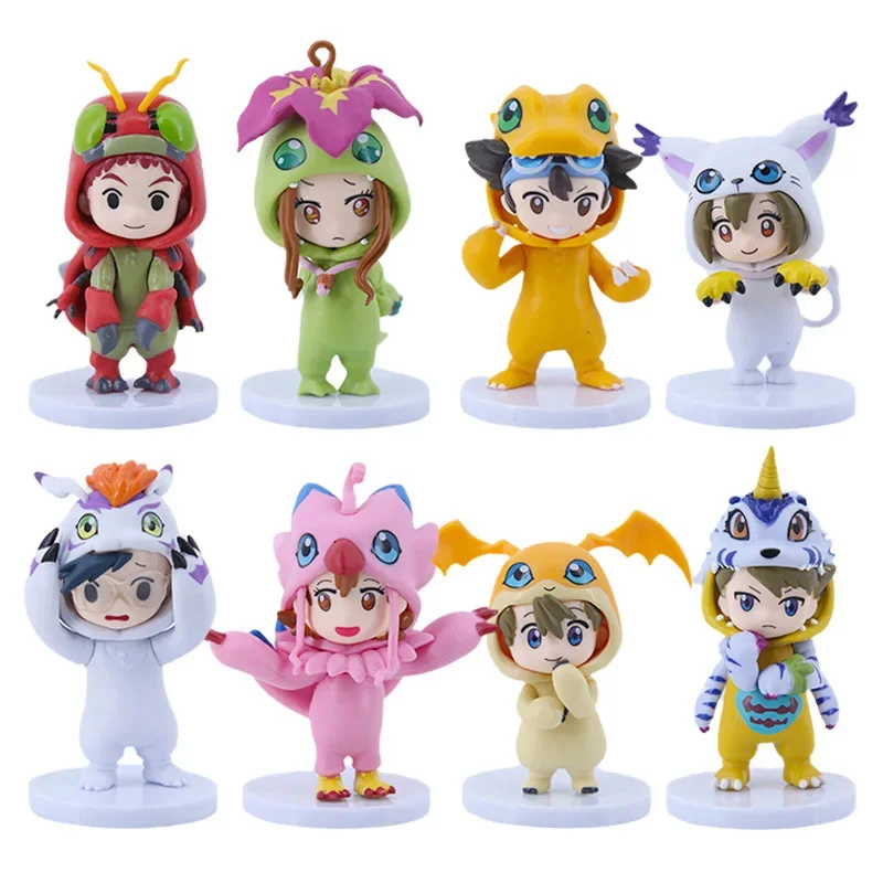 Набор из 8 фигурок Digimon: милые коллекционные модели для косплея, игрушки для детей
Набор из 8 фигурок Digimon: милые коллекционные модели для косплея, игрушки для детей
