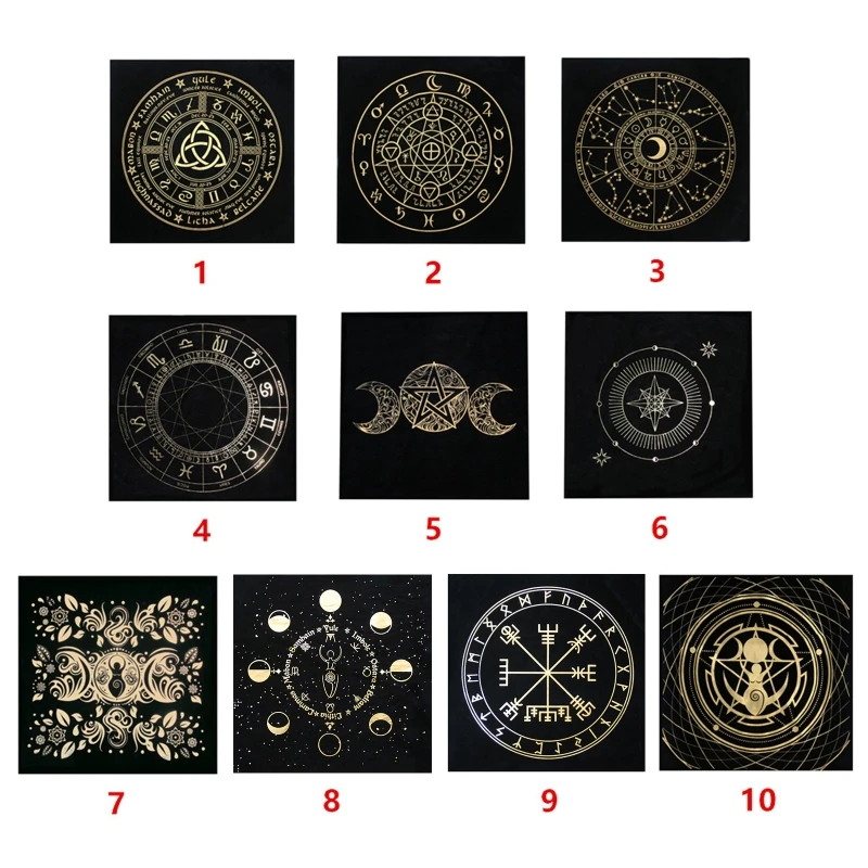 Dowsing Divination Metaphysical Board Magician Board Game Скатерть Карточный коврик Y1QE
Dowsing Divination Metaphysical Board Magician Board Game Скатерть Карточный коврик Y1QE