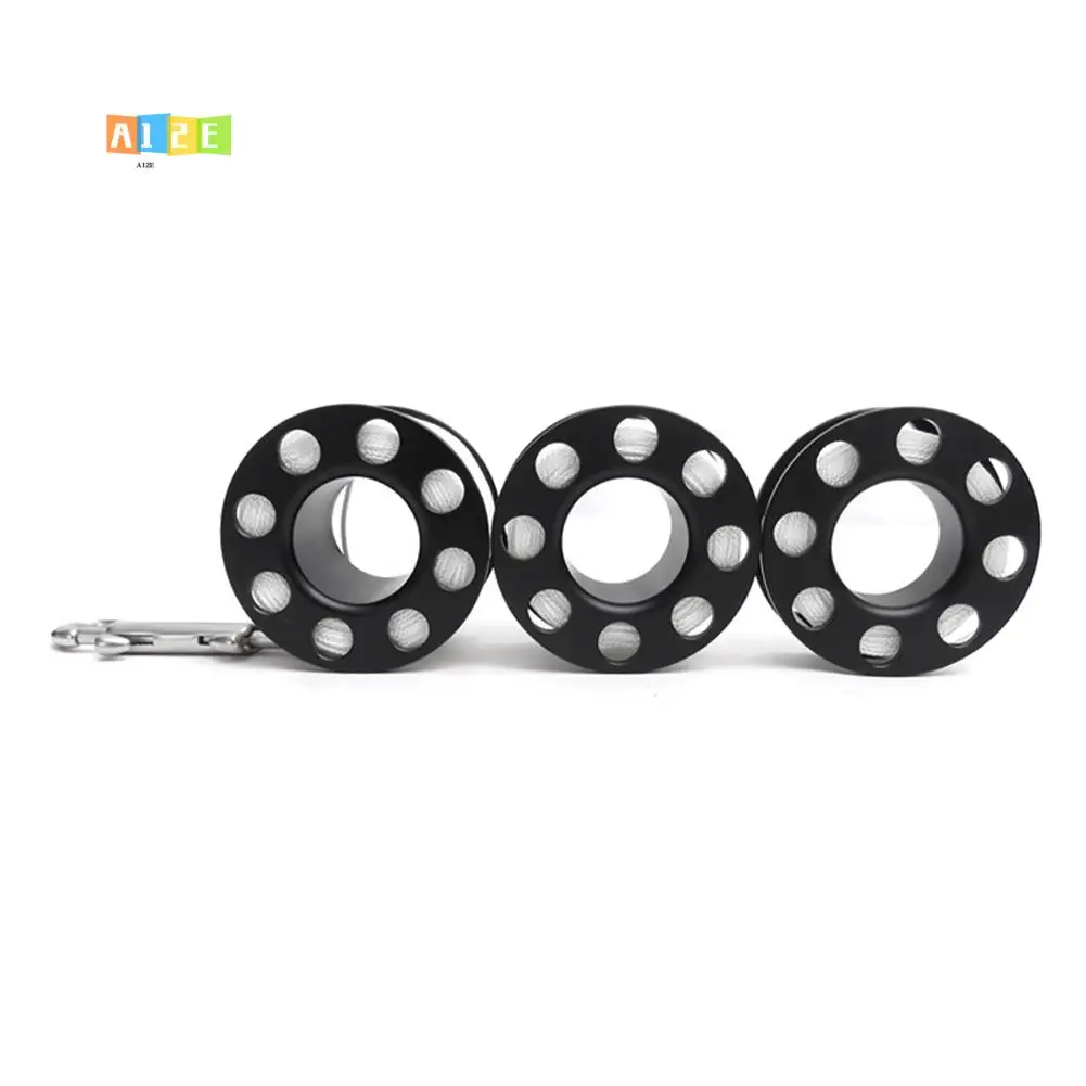 A12E-Scuba Diving Spool Finger Reel With Stainless Steel Double Ended Hook SMB Equipment Cave Dive
A12E-Scuba Diving Spool Finger Reel With Stainless Steel Double Ended Hook SMB Equipment Cave Dive