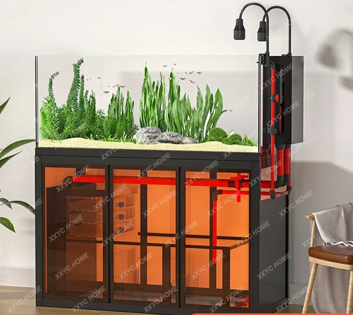 Backpack Stream Fish Tank Living Room Home Aquarium Bottom Filter Ecological Landscape Fish Globe New Industrial Style
Backpack Stream Fish Tank Living Room Home Aquarium Bottom Filter Ecological Landscape Fish Globe New Industrial Style