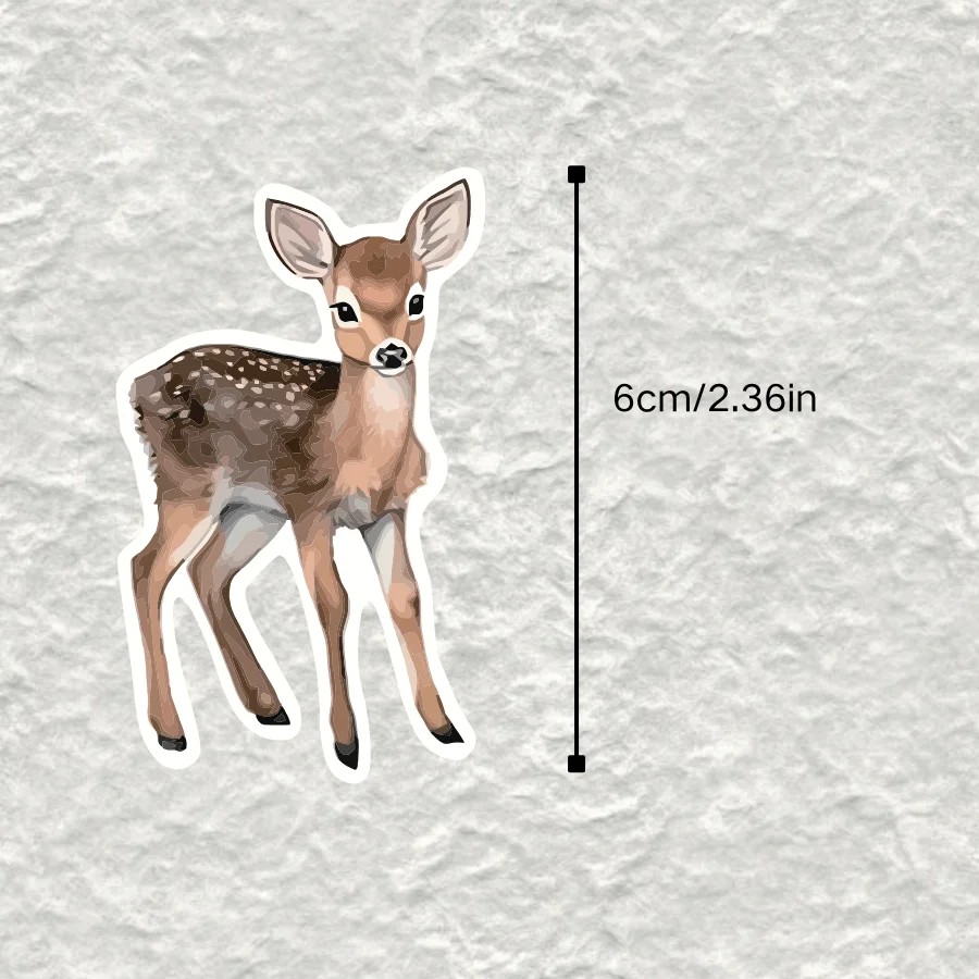 Cute Forest Deer Waterproof Vinyl Sticker For Car Window Laptop Water Bottle Decor
Cute Forest Deer Waterproof Vinyl Sticker For Car Window Laptop Water Bottle Decor