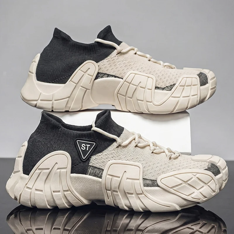 Heel Support Men Sneakers Summer Breathable Mesh Anti-slip Running Shoes for Active Men Daily Outdoor Wear
Heel Support Men Sneakers Summer Breathable Mesh Anti-slip Running Shoes for Active Men Daily Outdoor Wear
