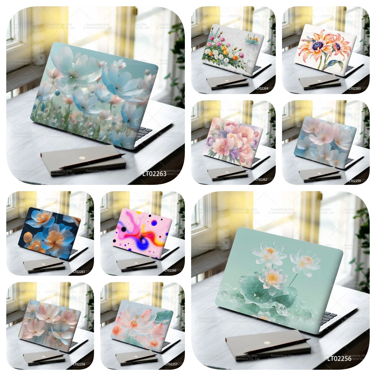 Artistic Flower Series Oil Painting Stickers 15.07 X 10.82 Inches Waterproof Notebook Computer Stickers MacBook/Pad Decoration
Artistic Flower Series Oil Painting Stickers 15.07 X 10.82 Inches Waterproof Notebook Computer Stickers MacBook/Pad Decoration
