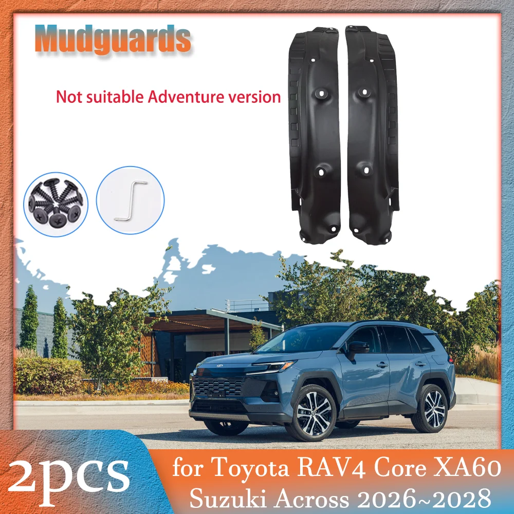 Mudflaps for Toyota RAV4 Core XA60 Suzuki Across 2026~2028 Inside Mud Flaps Splash Guards Mudguards Rear Wheel Fender Accessorie
Mudflaps for Toyota RAV4 Core XA60 Suzuki Across 2026~2028 Inside Mud Flaps Splash Guards Mudguards Rear Wheel Fender Accessorie