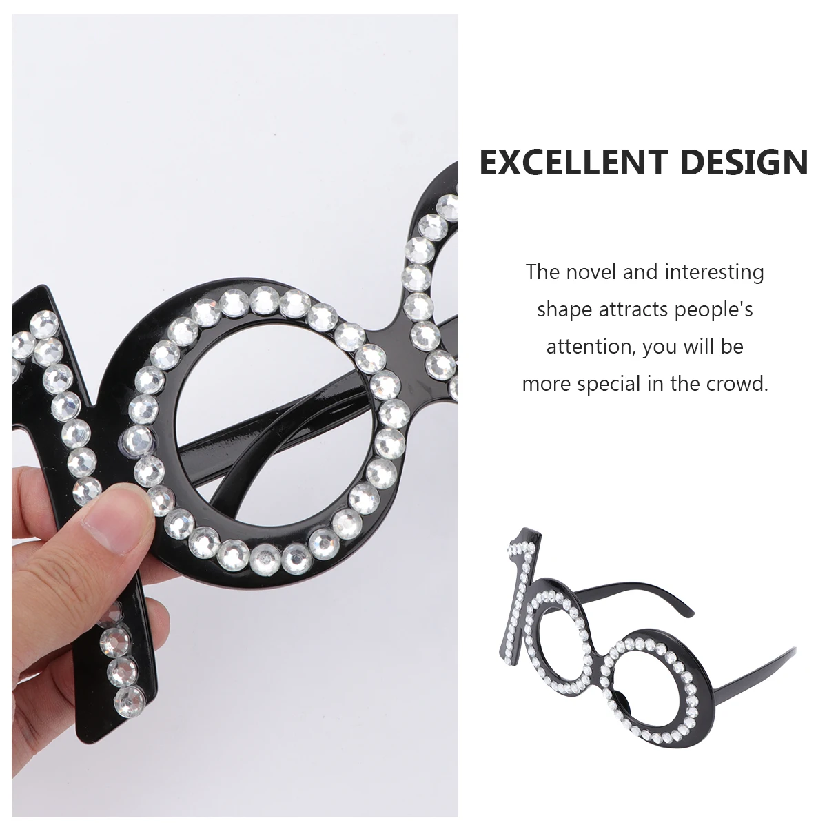 1pc Party Prop Lightweight Plastic Carnival Accessories Foto Props Birthday Glasses Decor Birthday Decor Digital Stylish
1pc Party Prop Lightweight Plastic Carnival Accessories Foto Props Birthday Glasses Decor Birthday Decor Digital Stylish